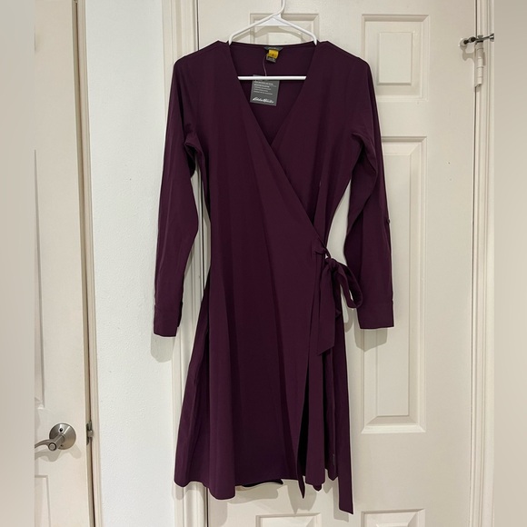 Eddie Bauer NWT wrap dress, size XS - Picture 2 of 13